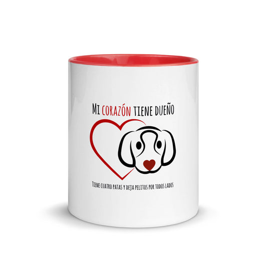 Puppy coffee mug with Color Inside